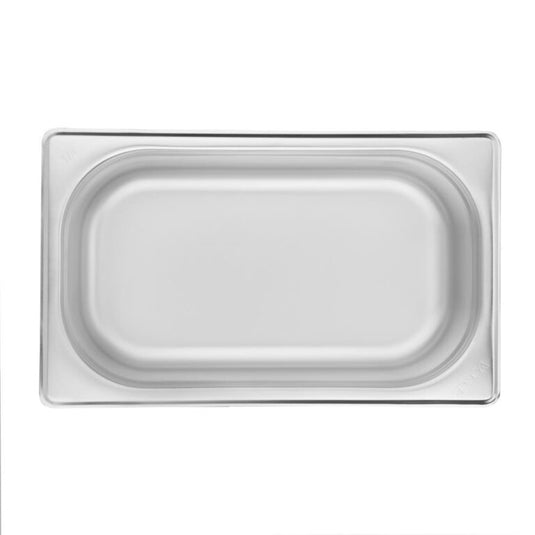 Stainless Steel 1/4 Gastronorm Pan 65mm
