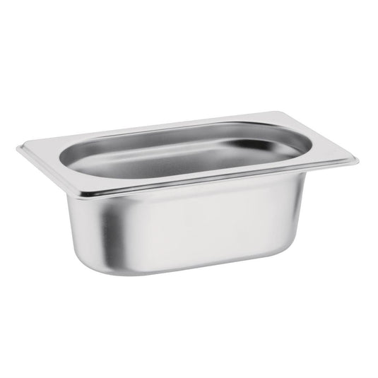 Stainless Steel 1/9 Gastronorm Pan 65mm