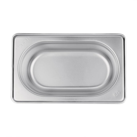 Stainless Steel 1/9 Gastronorm Pan 65mm