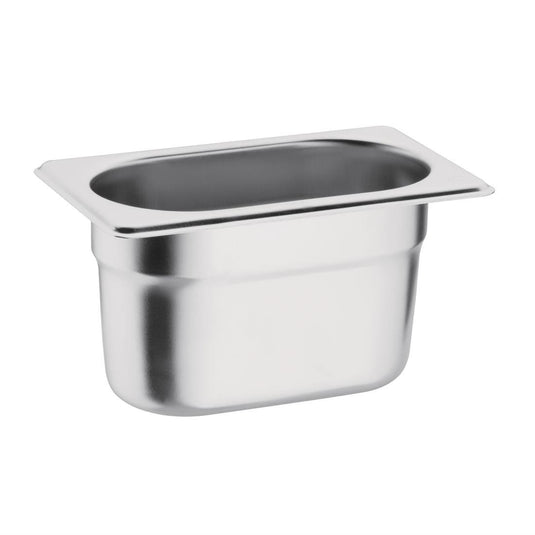 Stainless Steel 1/9 Gastronorm Pan 100mm