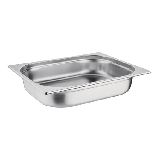 Stainless Steel 1/2 Gastronorm Pan 65mm