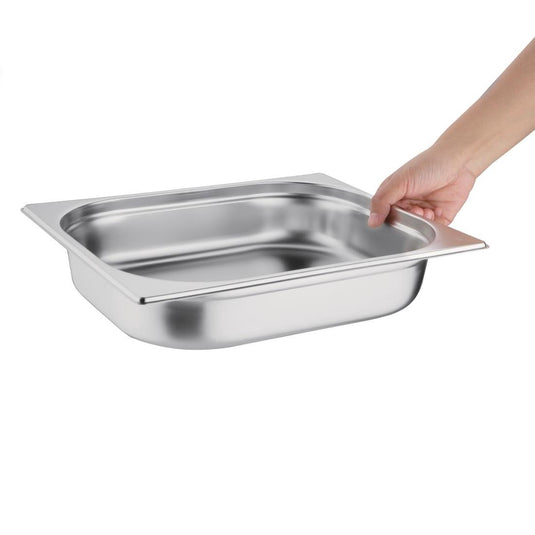 Stainless Steel 1/2 Gastronorm Pan 65mm