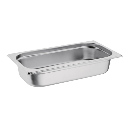 Stainless Steel 1/3 Gastronorm Pan 65mm