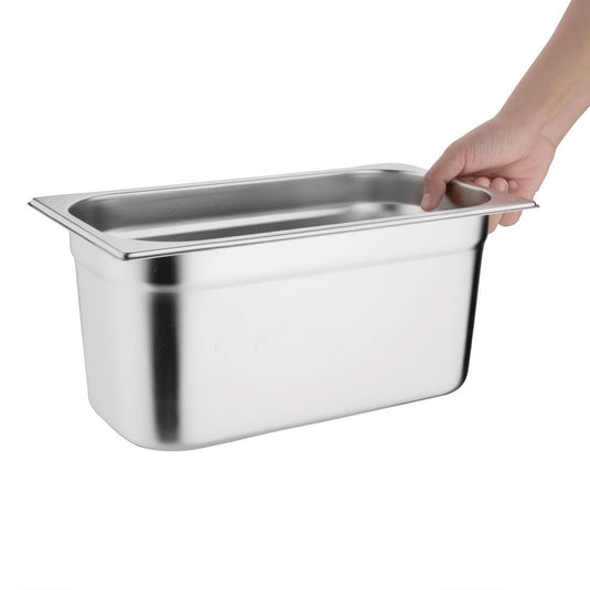 Stainless Steel 1/3 Gastronorm Pan 150mm