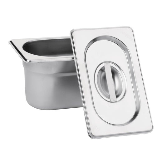 Stainless Steel 1/4 Gastronorm Lid