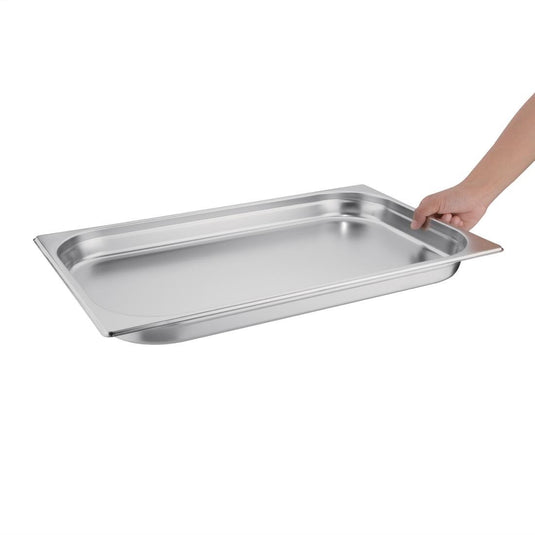 Stainless Steel 1/1 Gastronorm Pan 40mm