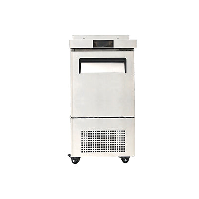 Atosa Slimline Single Door  MSF17GR  Refrigeration Prep Table Including 1 x 1/1 GN and 1 x 1/3 GN 100mm Deep Pans