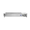 Atosa VRX2000330S Commercial Refrigerated Countertop Topping Unit Solid Lid 10 x 14GN 2000mm