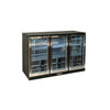 Atosa BDS310 Commercial Triple Door Undercounter Bar Bottle Cooler 320 Litre