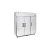 Atosa YBF9237GR Slimline Triple Door Refrigerator