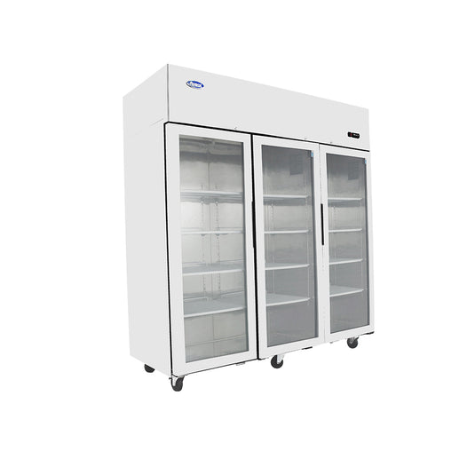 Atosa YCF9409GR Slimline Freezer Unit with Triple Glass Doors