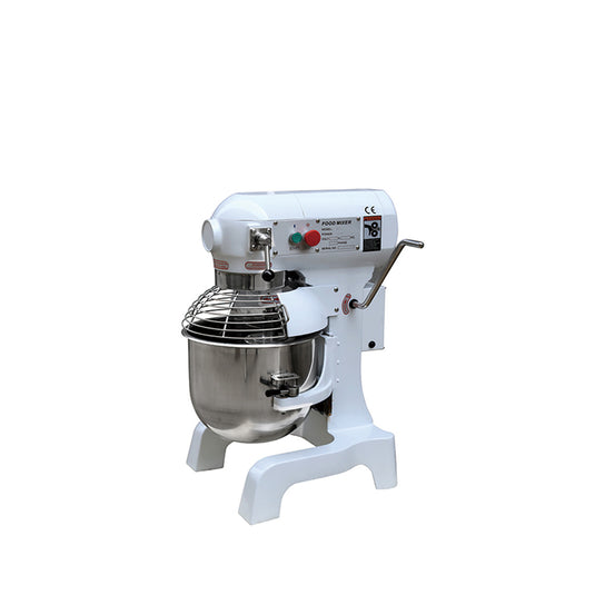 10 Ltr FloorStand Planetary Dough Mixer With 3 Attachments - front view