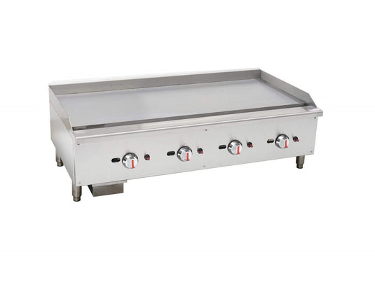 Gas Griddle 4 Burners 120cm Natural Gas Or LPG ( 30Kw )