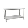 Kamil Catering Stainless Steel Heavy Duty Centre Work Table 1800 X 600 mm