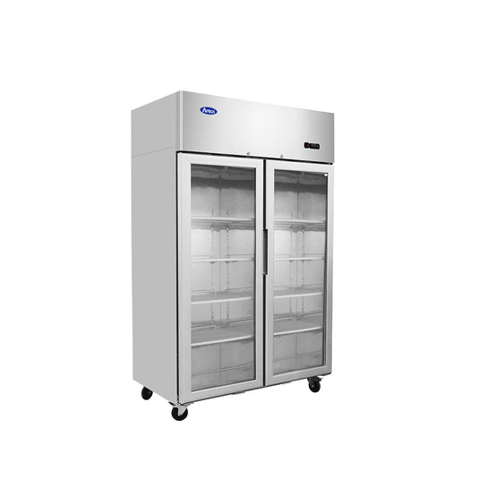 Atosa YCF9408GR Slimline Freezer Unit with Double Glass Doors
