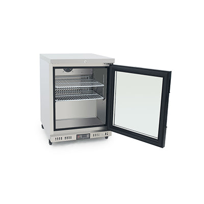Atosa MBC24FG Single Glass Door Undercounter Freezer 145 Litres