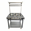 Commercial Heavy Flame 5 burners Indian Cooker Width 90 Cm & 41kw