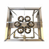 KamilCatering Commercial 60 Jets Stock Pot Cooker 65kW Heavy-Duty Gas Stockpot Burner (LPG / NG)