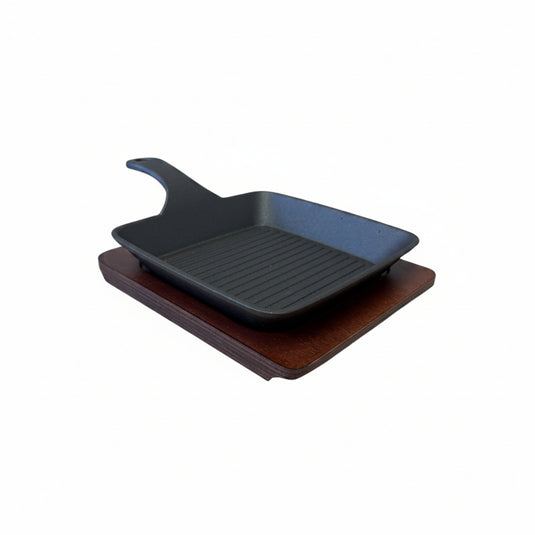 Cast Iron Grill Pan 19cm