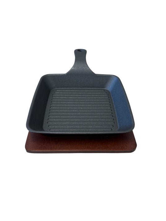 Cast Iron Grill Pan 19cm alternate view