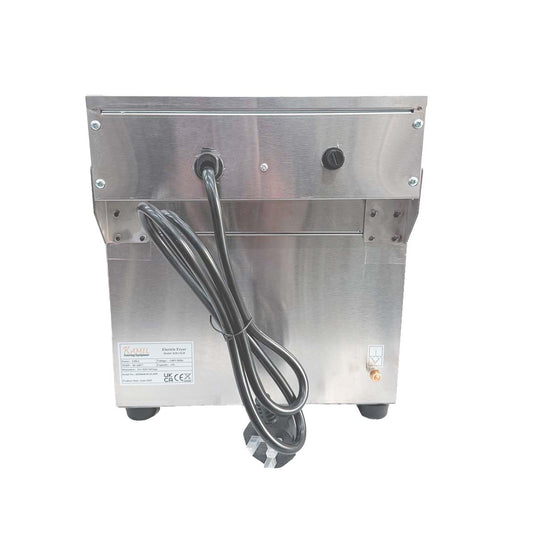 KAMIL Counter Top Electric Chips Fryer Single Tank 13 Litre with Tap