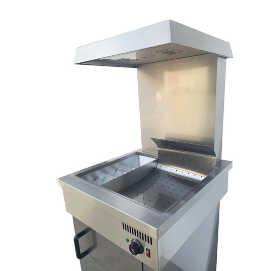 Commercial Free Standing Heavy Duty Fat Chip Scuttle 64-Cm Width