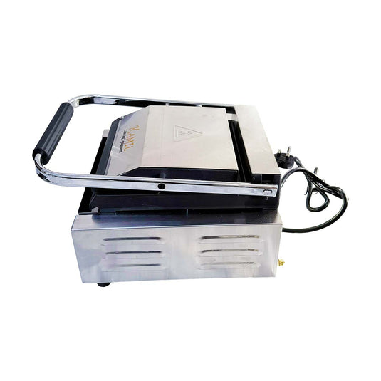 Kamil Electric Contact Grill Ribbed Top & Smooth Bottom (240V)