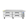 Atosa MGF8453GR Chef Base 340L 4 Drawer Under Broiler Counter