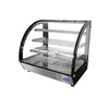 Atosa WHY160L 160L Curved Heated Countertop Showcase