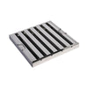 Baffle Style Canopy Grease Filter - Stainless Steel 445 x 445mm