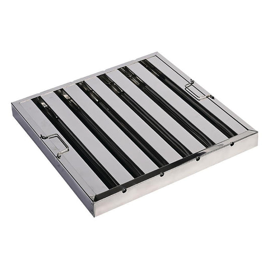 Baffle Grease Filter 495 x 622mm - front view