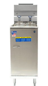 Pitco Commercial Gas Fryer CE-35C/S Economy Natural Gas