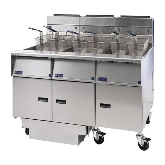 Pitco SG14S Solstice Gas Fryer CE-SG14RS/FD-FFF Fast Recovery