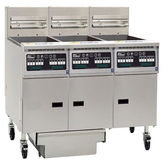 Pitco Gas Fryer Suite 5-Tank CE-SGH50/FD-FFFFF High Volume