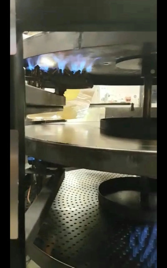 Automatic Chapati Machine – 3 Tier Gas Disc Oven 700 pcs/Hr