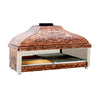 Copper Mangal BBQ Charcoal Grill 2-Metre