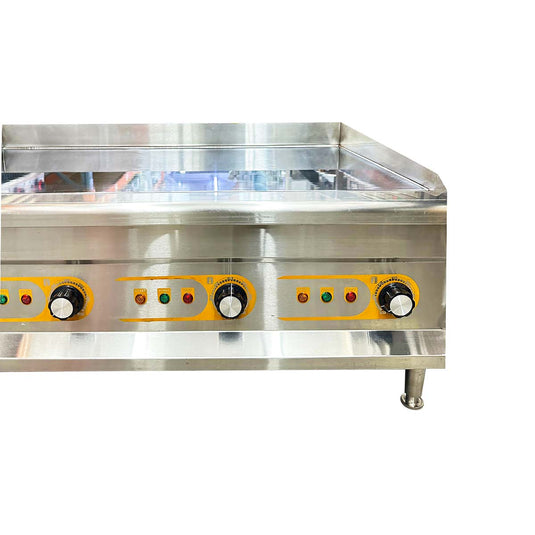 Professional Electric Griddle 90Cm with 15mm Chrome Plate