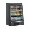 Tefcold Commercial 2 Door Low Height Glass Door Multideck Fridge 598L
