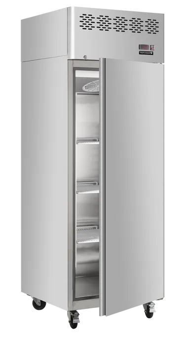 Commercial Upright Single Door Stainless Steel Fridge 670L