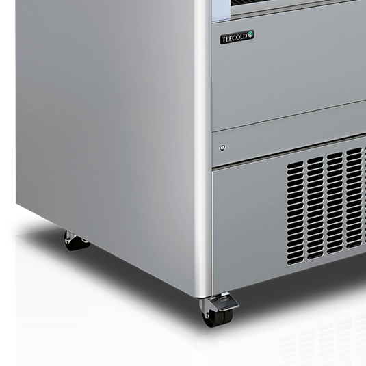Tefcold Commercial Shuttered Multideck Fridge with Security Shutter 440L