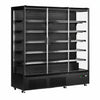 Tefcold Commercial 3 Door Glass Door Multideck Fridge 1939L