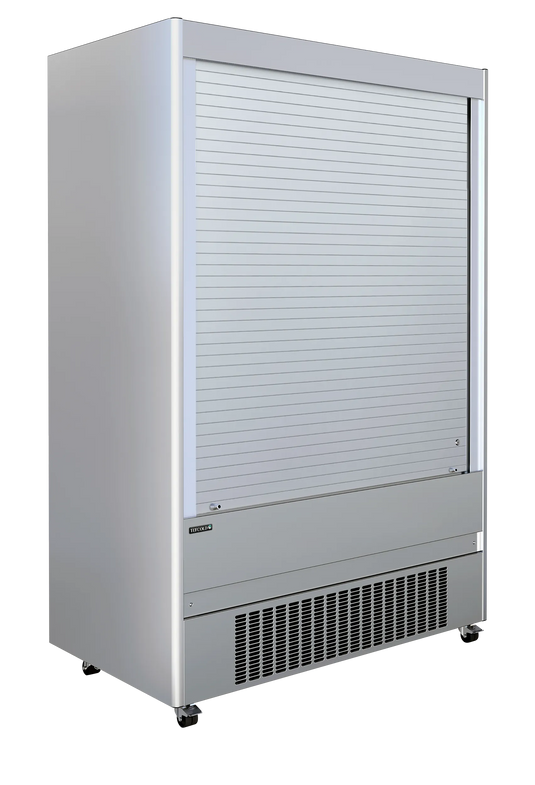 Tefcold Commercial Shuttered Multideck Fridge with Security Shutter 680L
