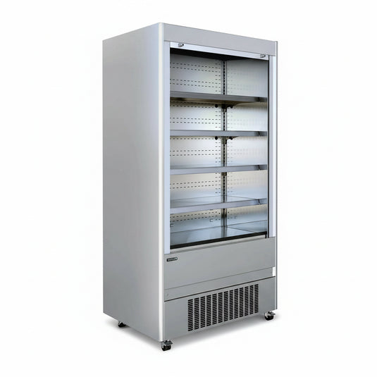 Tefcold Commercial Shuttered Multideck Fridge with Security Shutter 680L
