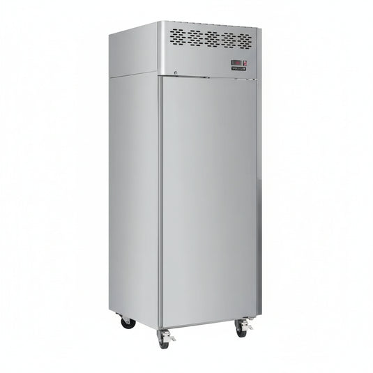 Commercial Upright Single Door Stainless Steel Fridge 670L