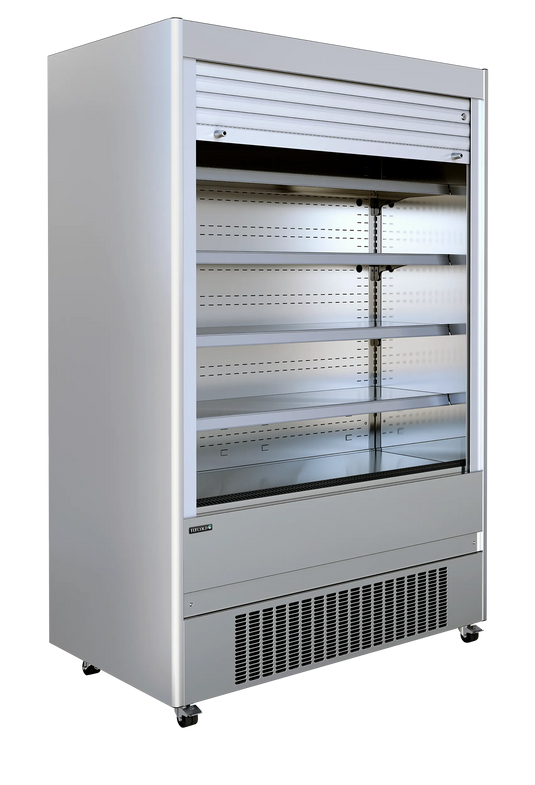 Tefcold Commercial Shuttered Multideck Fridge with Security Shutter 680L