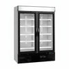 Tefcold Commercial 2 Door Glass Door Merchandiser (2-Door) 1079L | High Volume Drinks Cooler