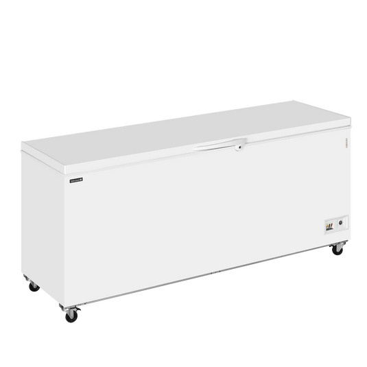 Tefcold Commercial Chest Freezer 660L | Solid Lid Ice Cream Freezer