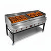 Counter Top Gas Heavy Duty Lava Rock Char Grill 152 x 81cm | Commercial Chargrill
