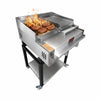 Counter Top Gas Heavy Duty Lava Rock Char Grill 61 x 71cm | Commercial Chargrill