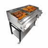 Counter Top Gas Heavy Duty Lava Rock Char Grill 122 x 71cm | Commercial Chargrill
